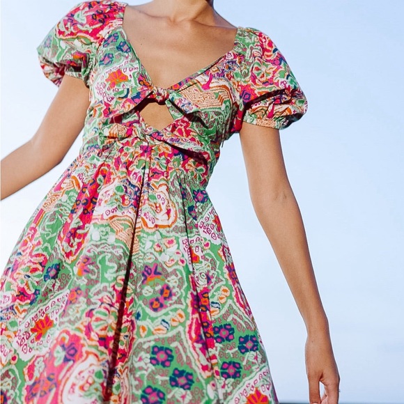 Cleobella Reza Midi Dress in Panama print - Picture 5 of 7